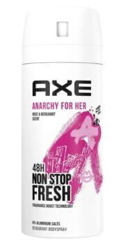 Axe Anarchy Bodyspray Deospray Damen fuer die pure Weiblichkeit Deo ohne Aluminium h Frische x ml Amazon de Beauty