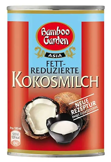 Bamboo Garden Kokosmilch 🥥  fettreduziert 400ml ab 1,42 € inkl. Prime-Versand
