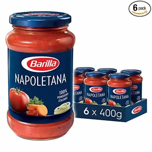 Barilla Pastasauce Napoletana 6er Pack (6x400g) ab 10,39 € inkl. Prime-Versand