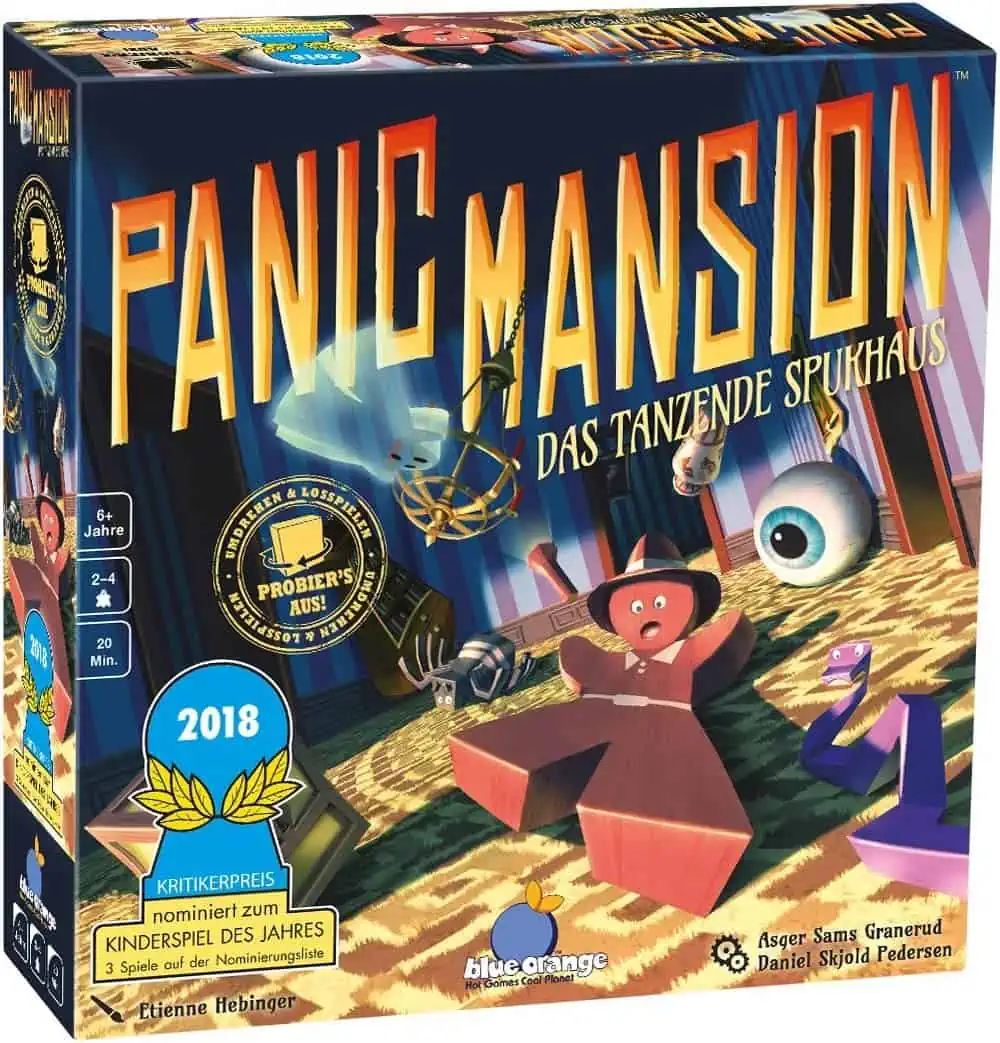 Blue Orange – Panic Mansion – Das tanzende Spukhaus Geschicklichkeits-Spiel für 11,00 € [Prime] statt 15,98 €