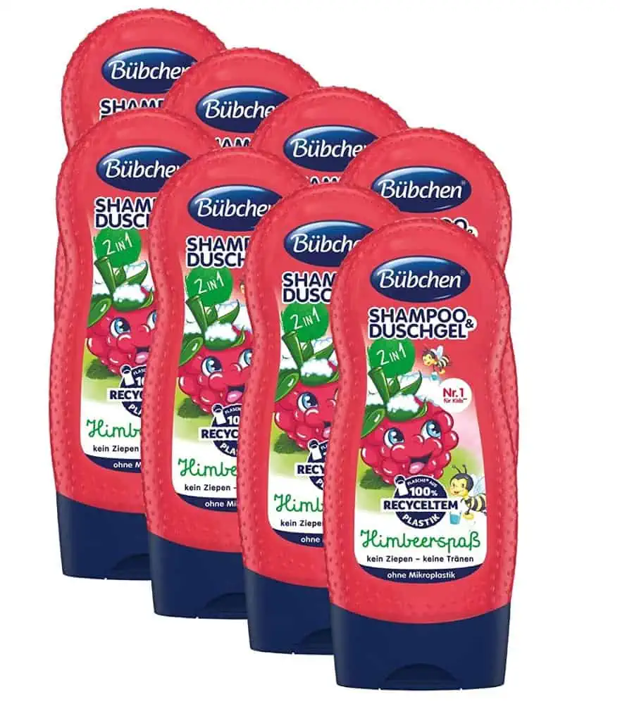 Bübchen Himbeerspaß 2in1 Shampoo & Duschgel für Kinder 8er Pack (8 x 230 ml) für 11,12 € inkl. Versand