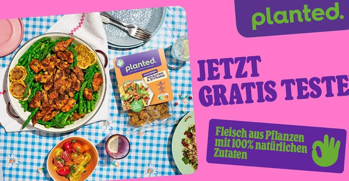 Gratis Testen 🌿Vegane Produkte von eat planted [5.000 Teilnahmen]