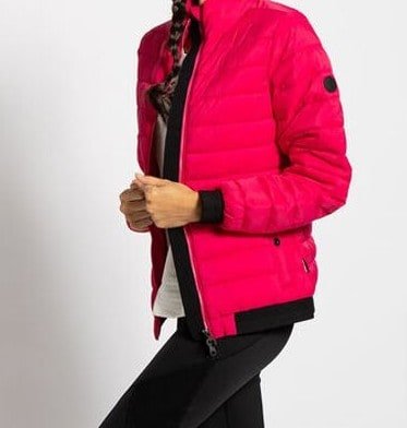 Chiemsee Jacke Cloudy Wattiert Damen Pink