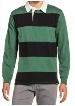 Dickies Cedar Key Herren Rugby Shirt Langarm