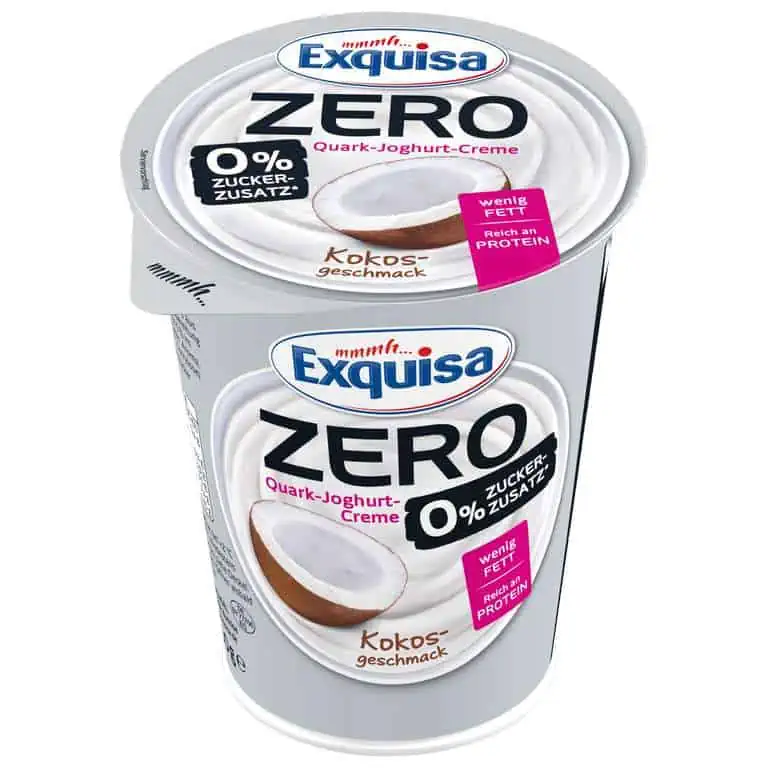 Kaufland: Exquisa Zero Quark-Joghurt Creme 400 g ab 0,24 € (KauflandCard + Coupon)