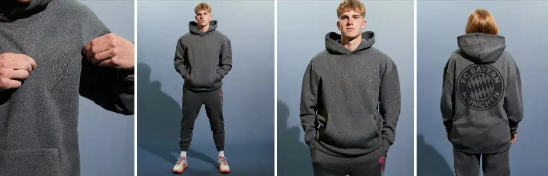 FC Bayern München Sweatshirt Hoodie Lio (Gr. XS bis XL) für 31,96 € inkl. Versand