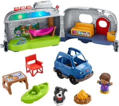 Fisher Price Little People Camping Abenteuer Lernspielzeug