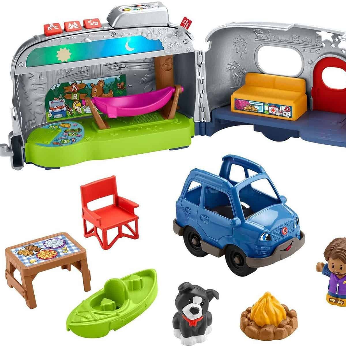 Fisher Price Little People Camping Abenteuer Lernspielzeug