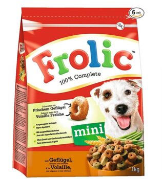 Frolic Hundefutter Trockenfutter mit Gefluegel Gemuese und Getreide 6 Beutel 6 x 1kg   Amazon.de