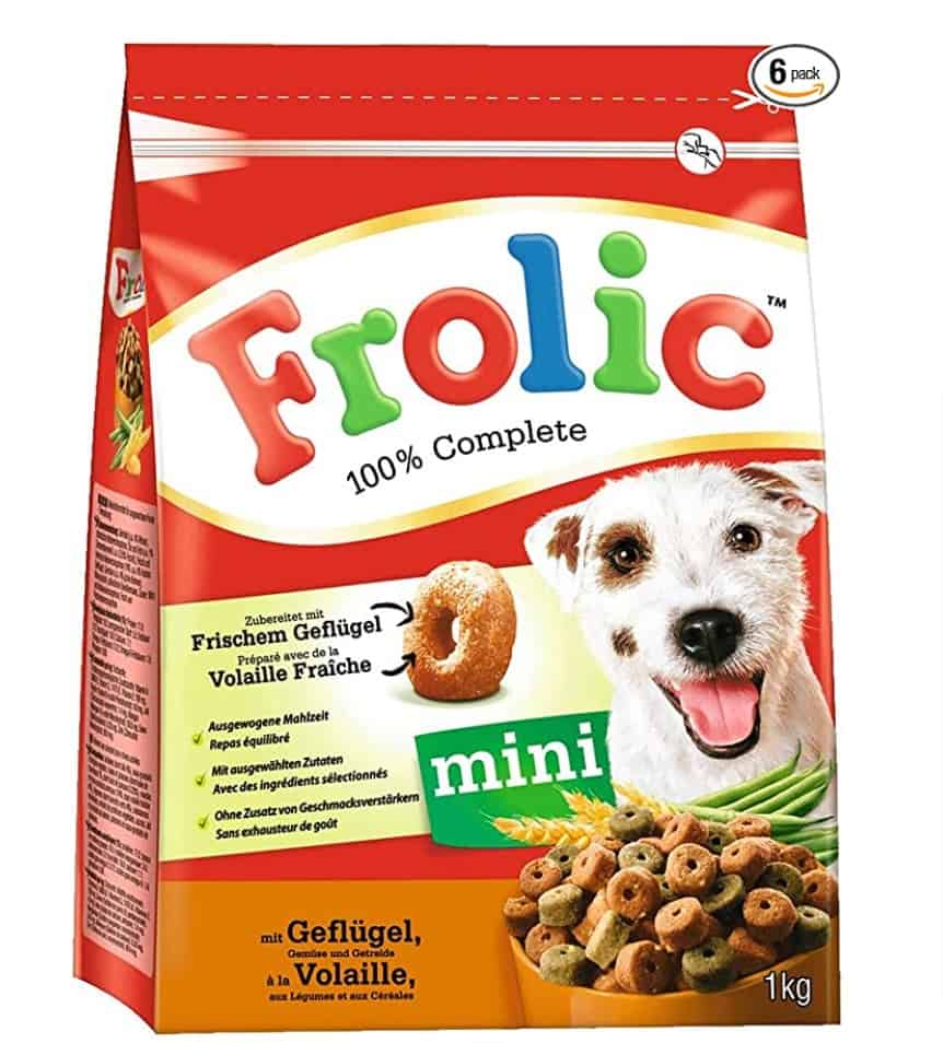 Frolic Hundefutter Trockenfutter Mit Gefluegel Gemuese Und Getreide 6 Beutel 6 X 1Kg Amazon.de