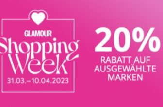 GLAMOUR Shopping Week Angebote entdecken CHRIST de