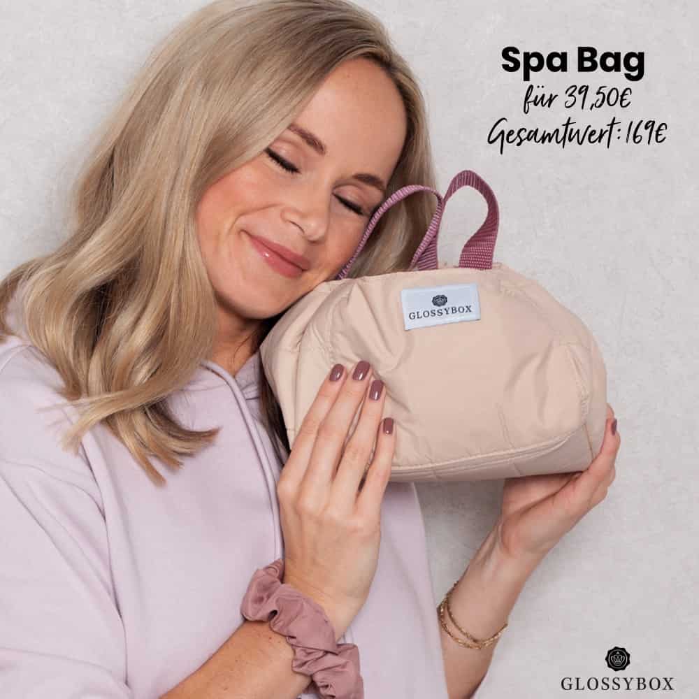 Glossybox Spa Bag Mit Frau