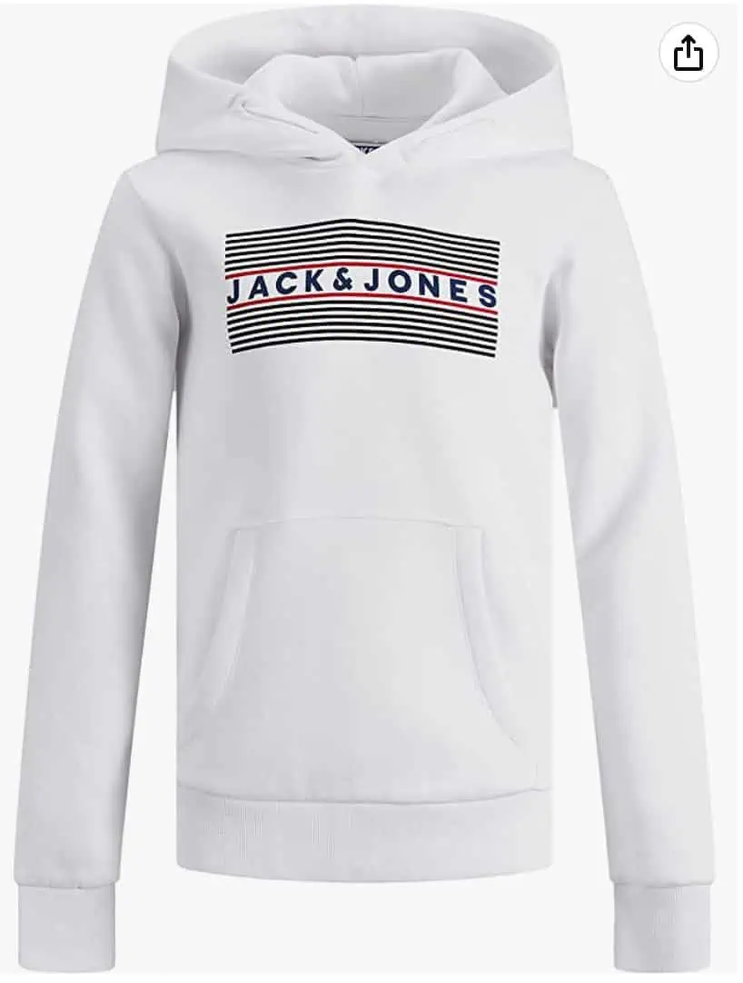 JACK & JONES Boy Hoodie Boys (Gr. 128-176) für 12,95 € inkl. Prime-Versand (statt 19,99 €)