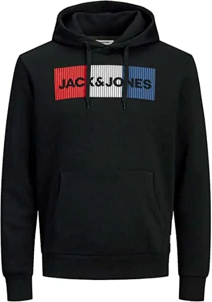 Jack & Jones Kapuzensweatshirt CORP Logo Hoodie (Gr. S bis XXL) für 15,99 € inkl. Prime-Versand