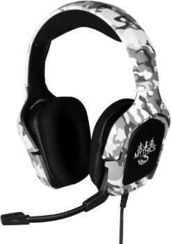 Konix Mythics Ares Gaming Headset White Camo