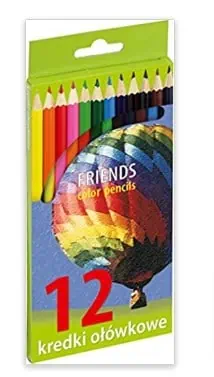 Kredki olówkowe szesciokatne 12 kolorów für 0,77 € inkl. Versand