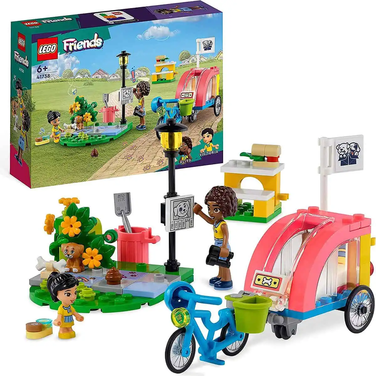 LEGO (41738) Friends Hunde-Rettungsfahrrad für 6,99 € inkl. Prime-Versand (statt 10,95 €)
