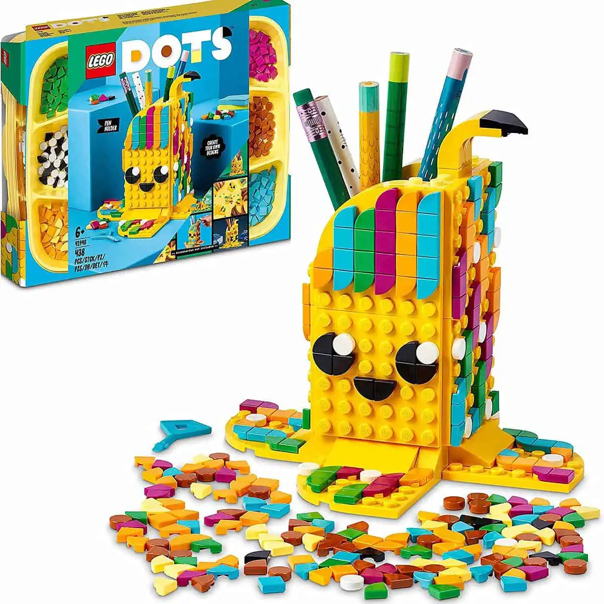 LEGO (41948) DOTS Bananen Stiftehalter für 8,99 € inkl. Prime-Versand (statt 16,94 €)