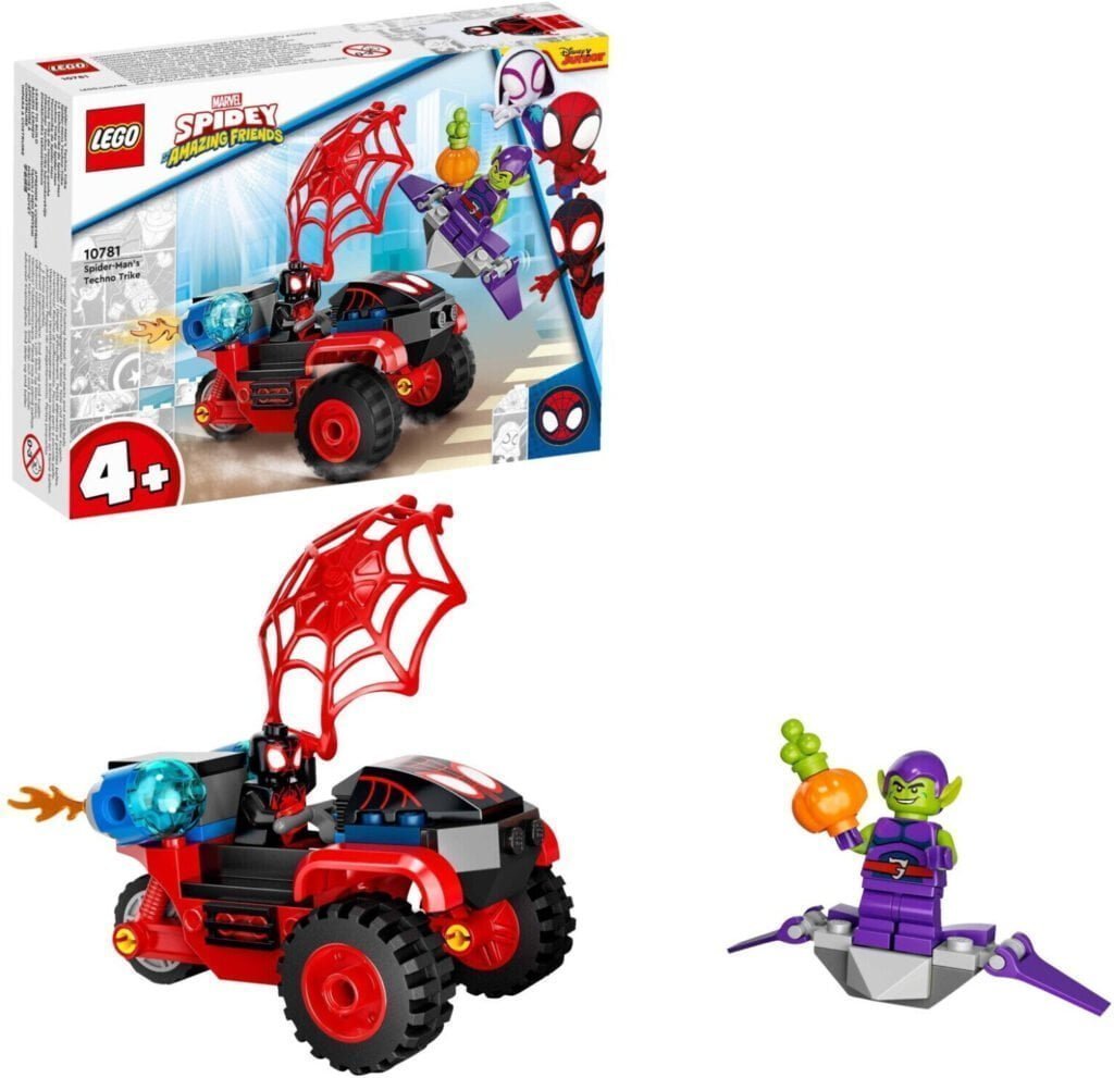 LEGO Super Heroes (10781) Miles Morales: Spider-Mans Techno-Trike für 6 ...
