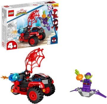 LEGO Super Heroes Miles Morales Spider Mans Techno Trike