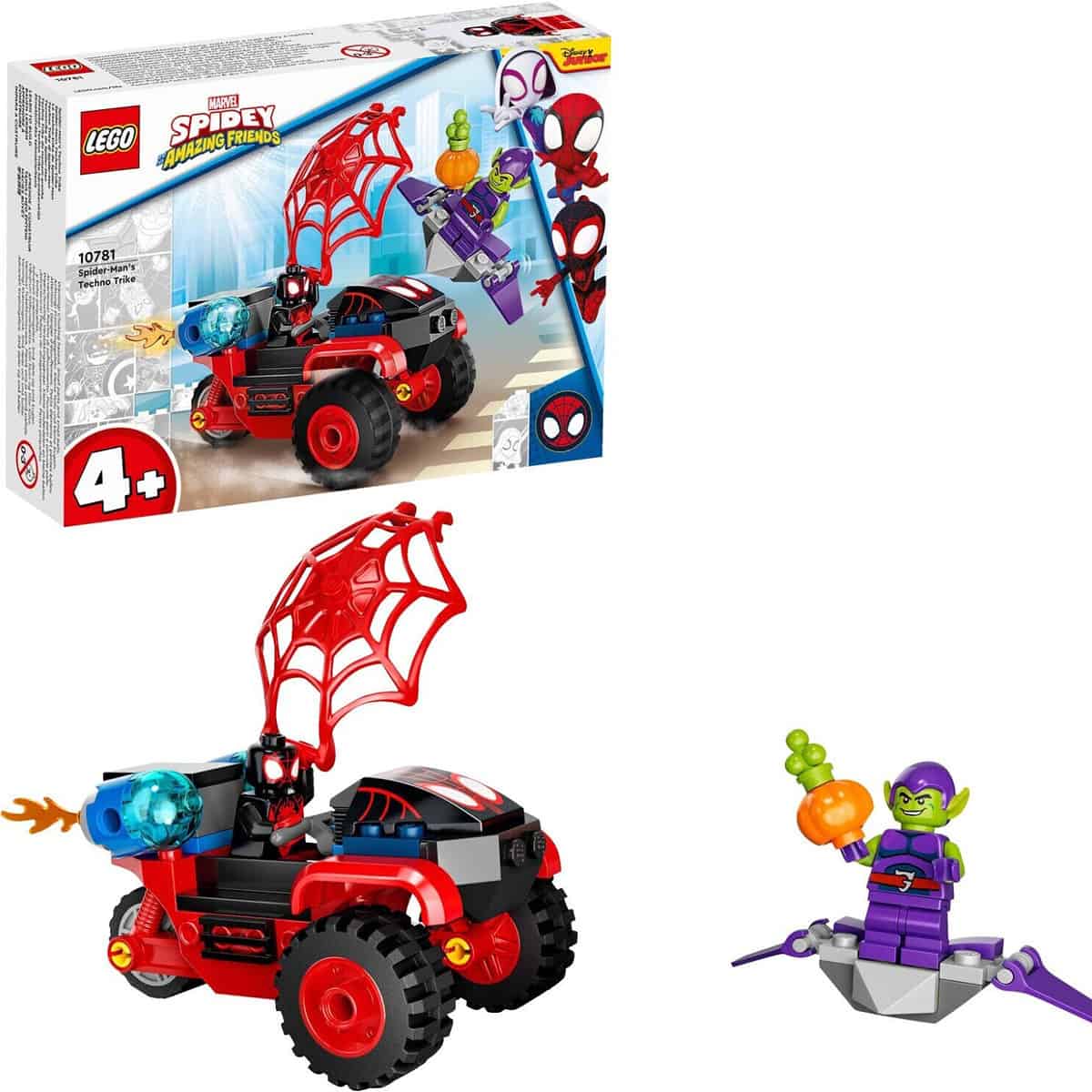 Lego Super Heroes Miles Morales Spider Mans Techno Trike