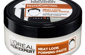 LOreal Men Expert Haarstyling Paste fuer Maenner Neat Look Forming Paste zum Modellieren der Haare u