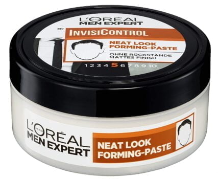 LOreal Men Expert Haarstyling Paste fuer Maenner Neat Look Forming Paste zum Modellieren der Haare u