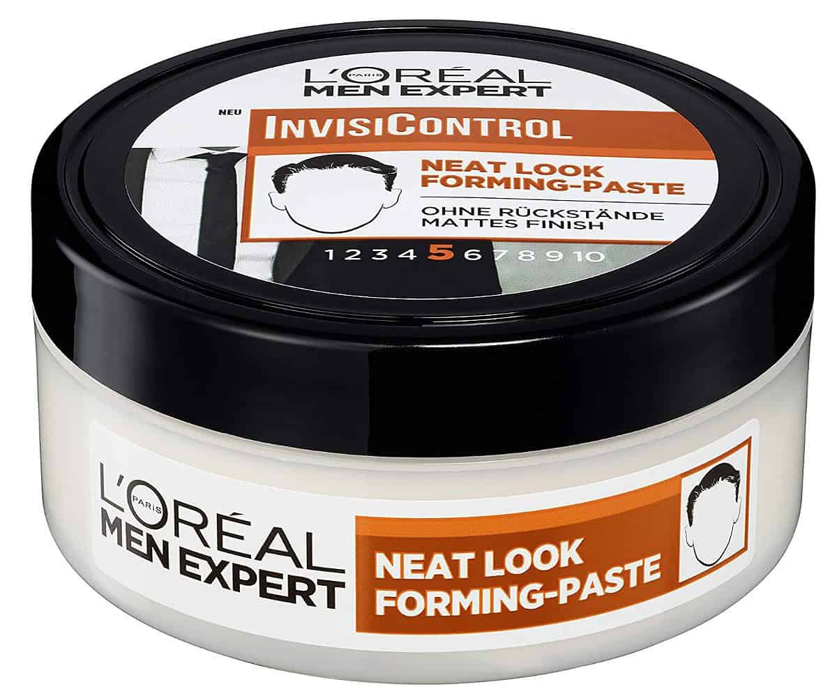 Loreal Men Expert Haarstyling Paste Fuer Maenner Neat Look Forming Paste Zum Modellieren Der Haare U