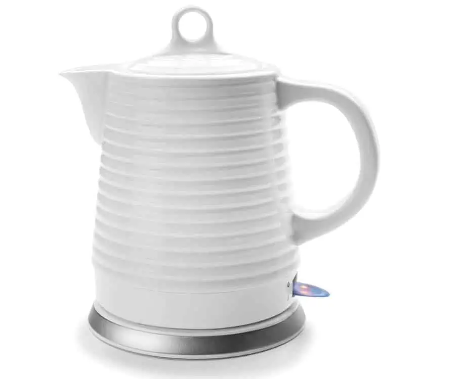 Lacor Gala Wasserkocher aus Keramik (1.500 Watt, 1 Liter, automatisch Abschaltung) für 34,70 € inkl. Versand (statt 58,08 €)