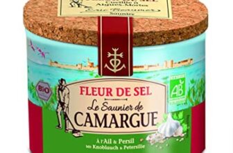 Le Saunier de Camargue Fleur De Sel Knoblauch Petersilie Premium Meersalz