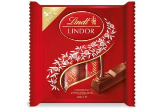 Lindt Schokolade LINDOR Vollmilch Schokoladen Sticks