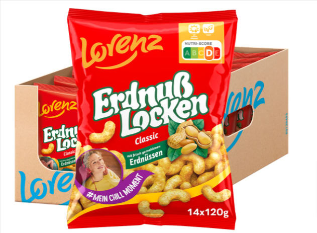 Lorenz Snack World Erdnußlocken Classic