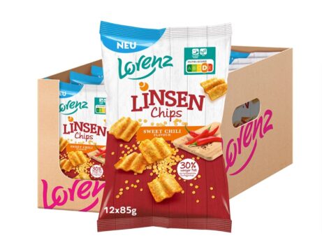 Lorenz Snack World Linsen Chips Paprika er Pack x g Amazon.de Lebensmittel Getraenke