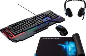 MEDION ERAZER Gaming Bundle in Gaming Tastatur Gaming Maus Gaming Headset Gaming Mauspad