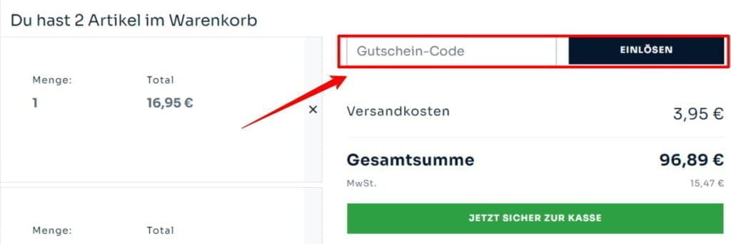 MUSTANG Rabattcode einloesen