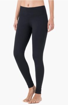 NAVISKIN Damen Slim Laufhose Thermoleggings Innenfleece waermeisolierende Sport Leggings Jogging Yoga