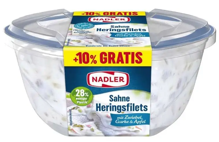 Kaufland: Nadler Sahne Heringsfilet 440 g für 0,99 €