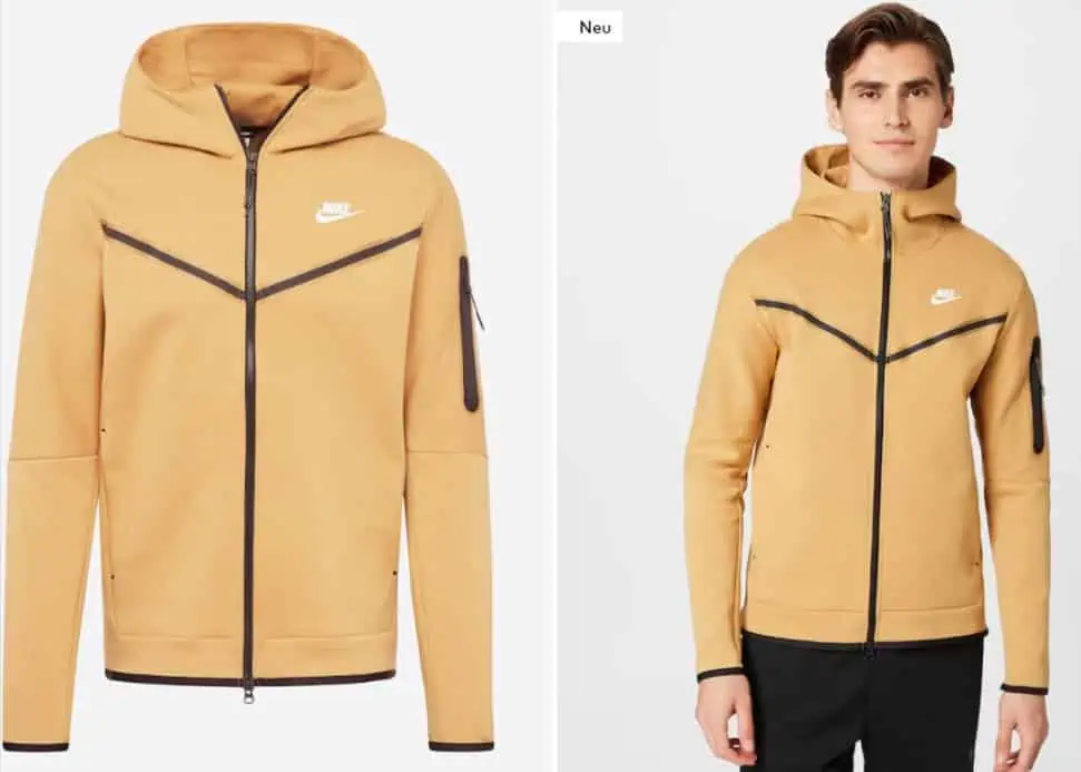 Nike Sportswear Tech Fleece Zip Hoodie (Gr. S bis XXL) für 71,40 € inkl. Versand (statt 92,78 €)