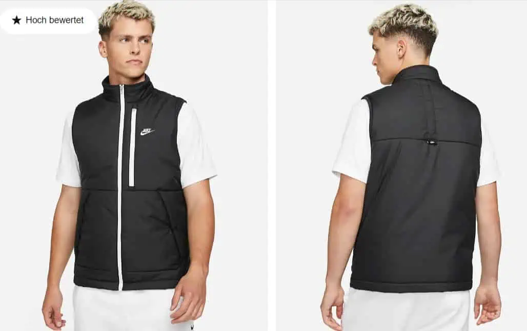 Nike Sportswear Therma-FIT Legacy Herren-Weste (3 Farben, Gr. XS bis 2XL) für 44,97 € inkl. Versand