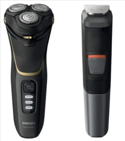 Philips Rotationsrasierer S3333/58 + Philips Multigroom Mg5720