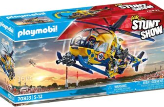 PLAYMOBIL Air Stuntshow Filmcrew Helikopter