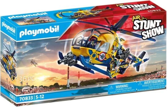 PLAYMOBIL Air Stuntshow Filmcrew Helikopter