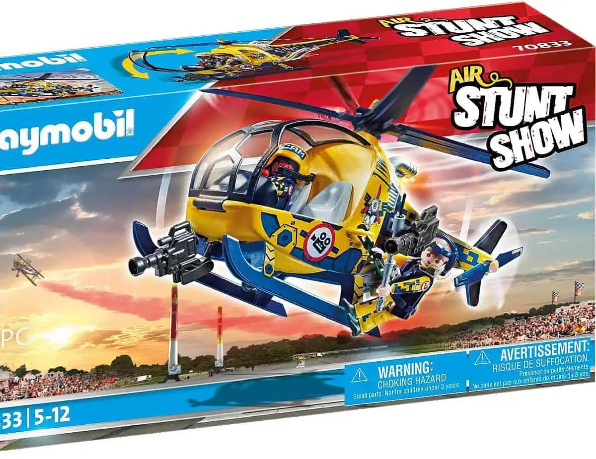 PLAYMOBIL Air Stuntshow 70833 Filmcrew-Helikopter für 13,44 € inkl. Prime-Versand