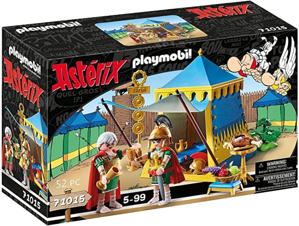 Playmobil Asterix Anfuehrerzelt Mit Generaelen