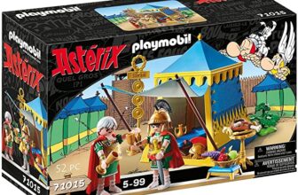 PLAYMOBIL Asterix Anfuehrerzelt mit Generaelen