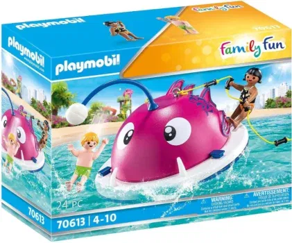 PLAYMOBIL Family Fun 70613 Kletter-Schwimminsel