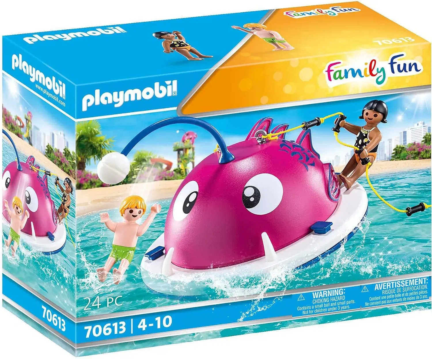 Playmobil Family Fun 70613 Kletter-Schwimminsel