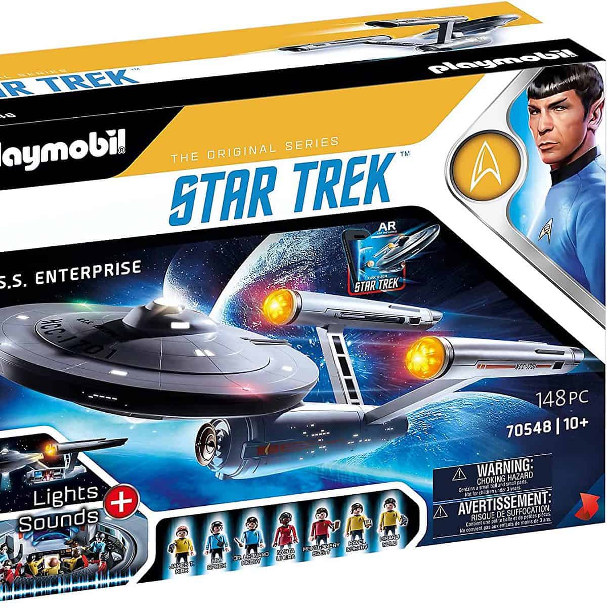 Playmobil Star Trek 70548 U.s.s. Enterprise Ncc-1701