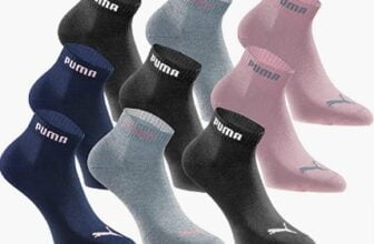 PUMA Quartersocken Dreierpacks Pack Statement Edition Damen und Herren