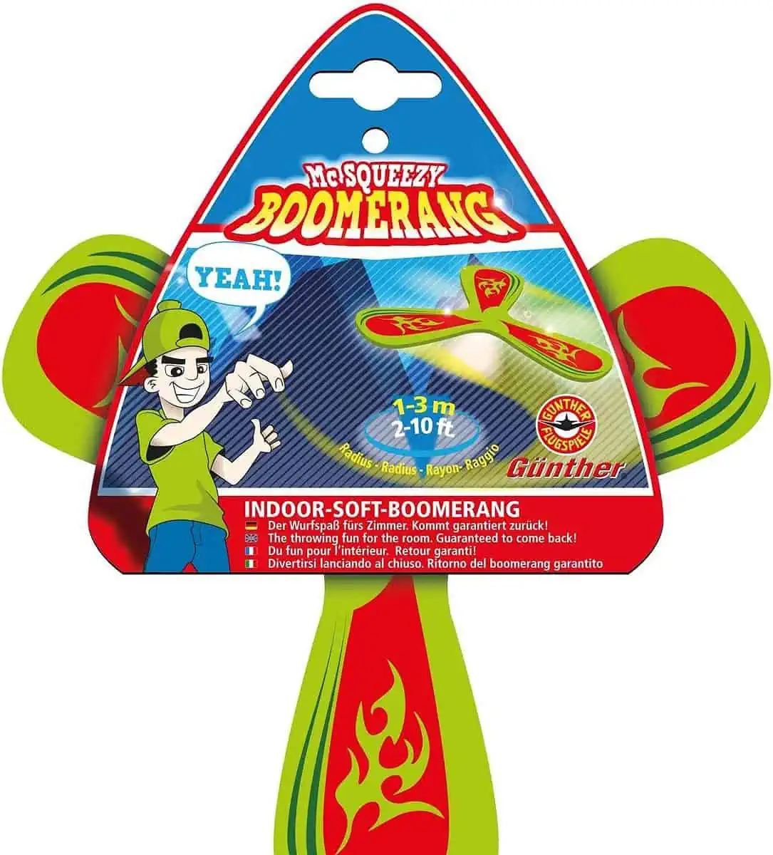 Paul Günther 1543 – Mc Squeezy Boomerang für 3,29 € inkl. Prime-Versand (statt 5,75 €)
